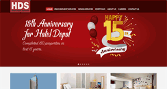 Desktop Screenshot of hoteldepots.com
